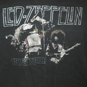 Black Led Zepplin t shirt